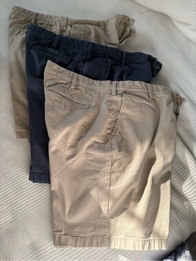 Nautica Men's Casual Shorts  Two - Beige and one Navy